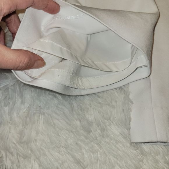 Tommy Hilfiger cropped lined white pants - Picture 8 of 8